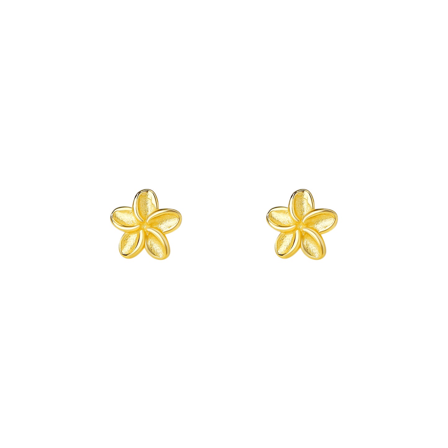 Women's Style Flower Sterling Sier Personalized Simple Earrings