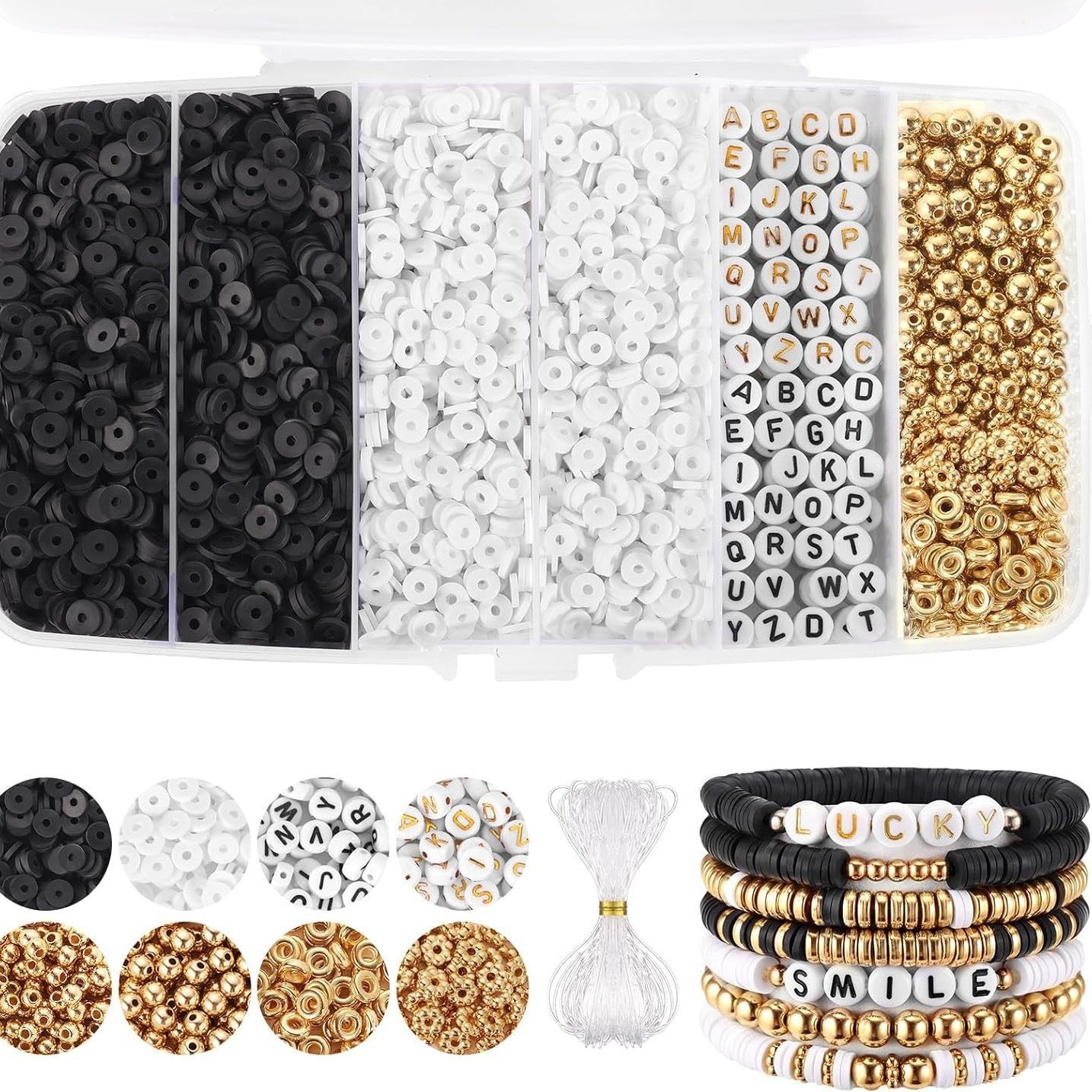 Grid Handmade Beaded Material Sets Of Necklaces