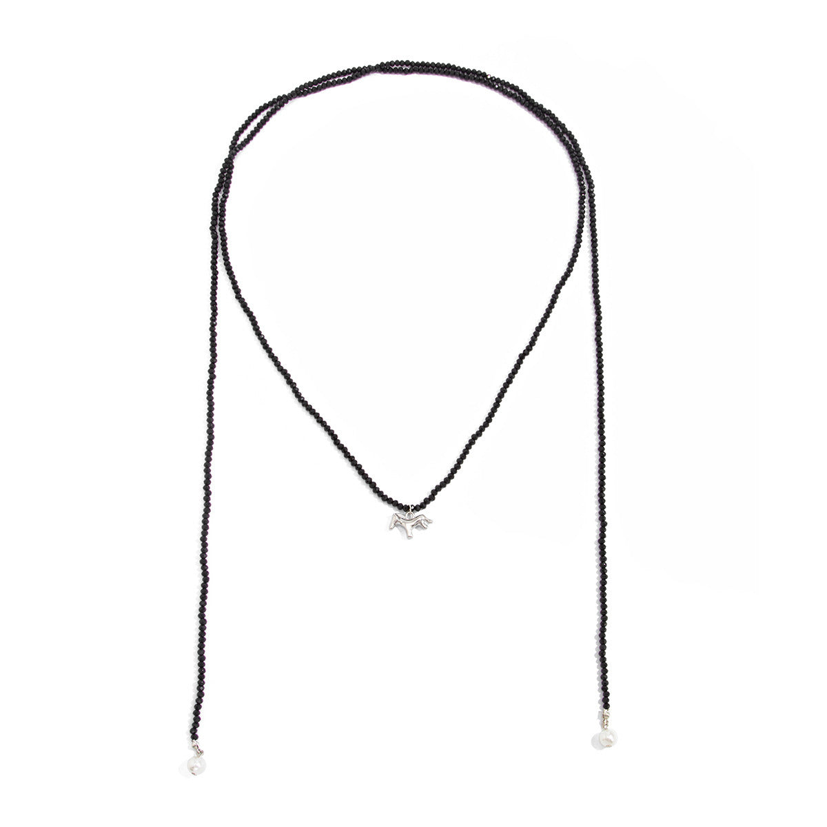 Cool Small Pieces Of Sier Beaded Long Minority Fashion Pearl Pendants