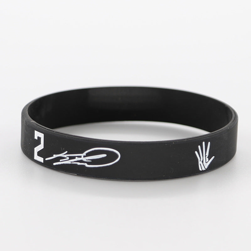 Star Black Mamba James Curry Letter Bracelet