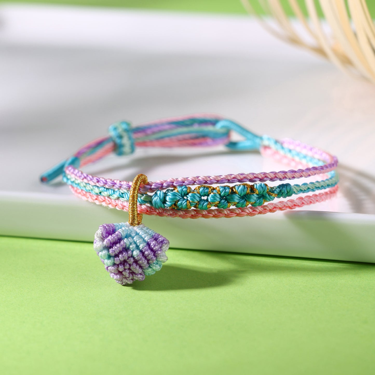 Children's Dragon Boat Festival Colorful Rope Carrying Strap Hand-woven Tiger Sachet Bracelets