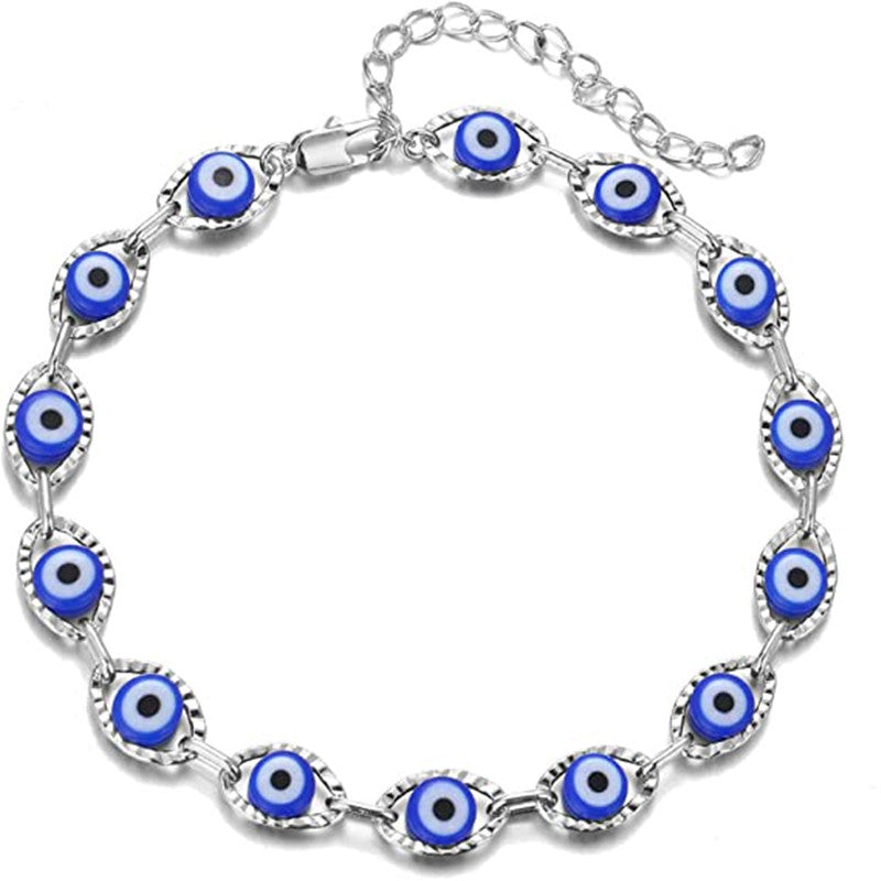 Devil's Eye Simple Trendy Turkish Blue Bracelets