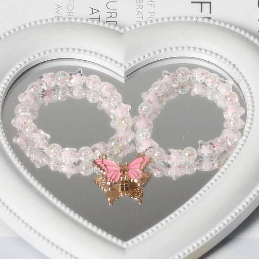 Beaded Magnetic Butterfly Couple Good-looking Sweet Girlfriends For Boyfriend Bracelets