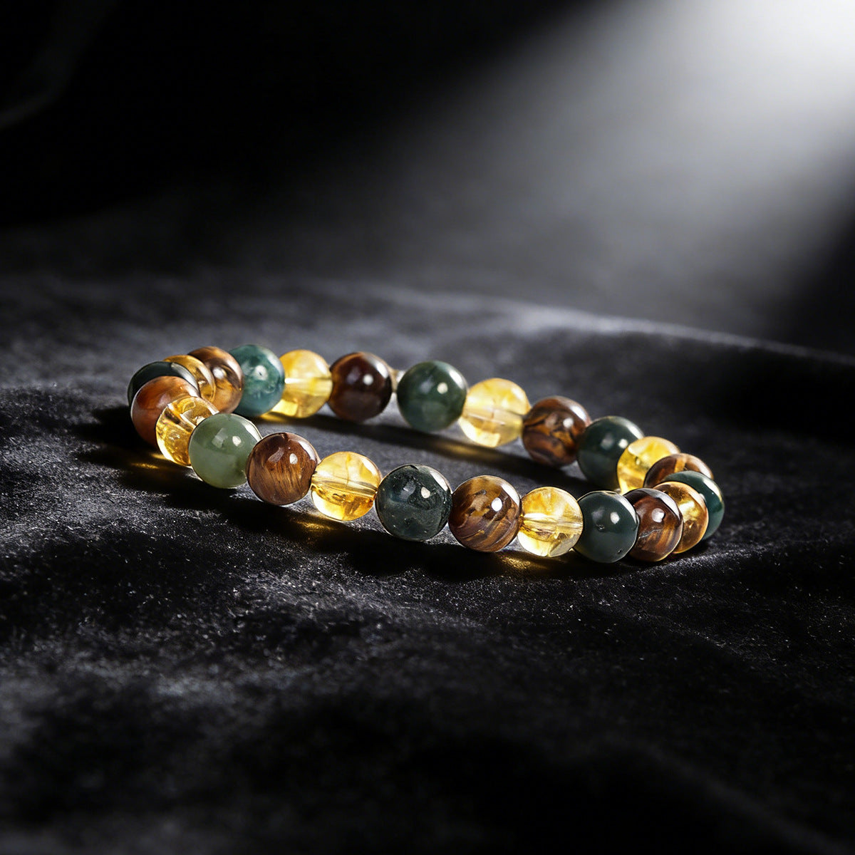 Natural Tigereye Citrine African Turquoise Source Bracelets