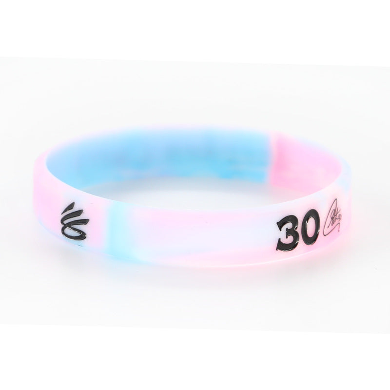 Basketball Silicone Rubber James Curry Harden Durant Bracelet