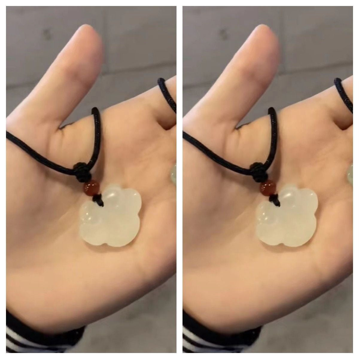 Chinese Style Simple Retro Peace Buckle Female Design Handmade Necklaces