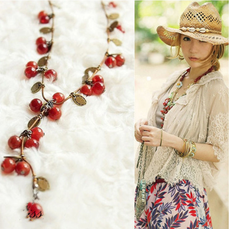 Sweet Small Cherry Beautiful Birthday Gift Bracelets