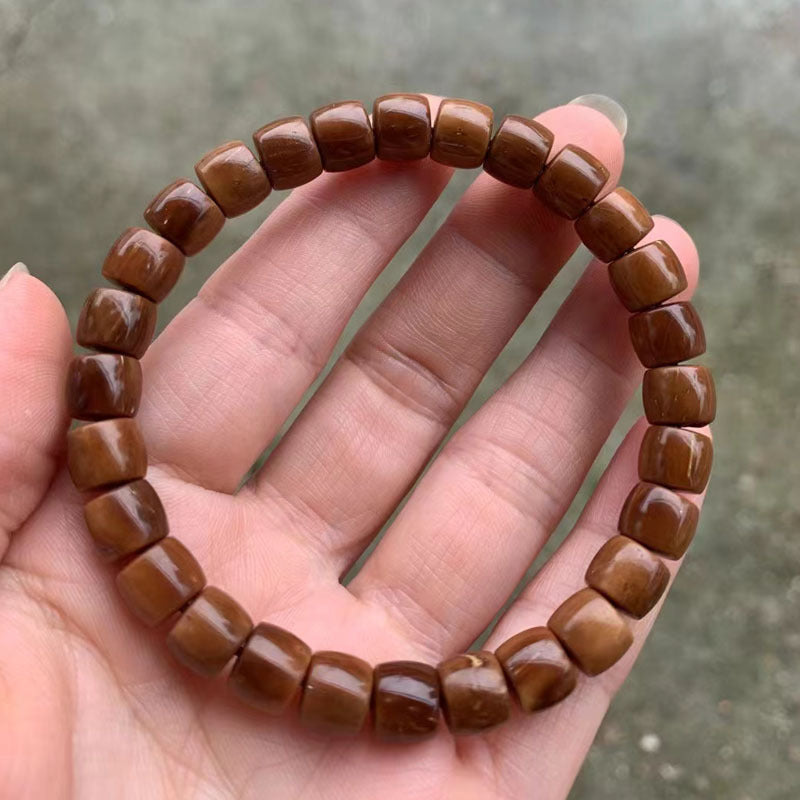 Natural Cook Selected Beads Currency Round Straight Cut Old Bracelet