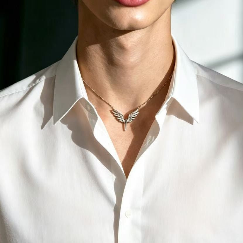 Men's Personality Design High Sense Hip Hop Versatile Summer Female Fashion Necklaces