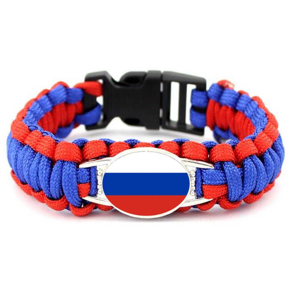 Italy World Cup National Flag Parachute Bracelets