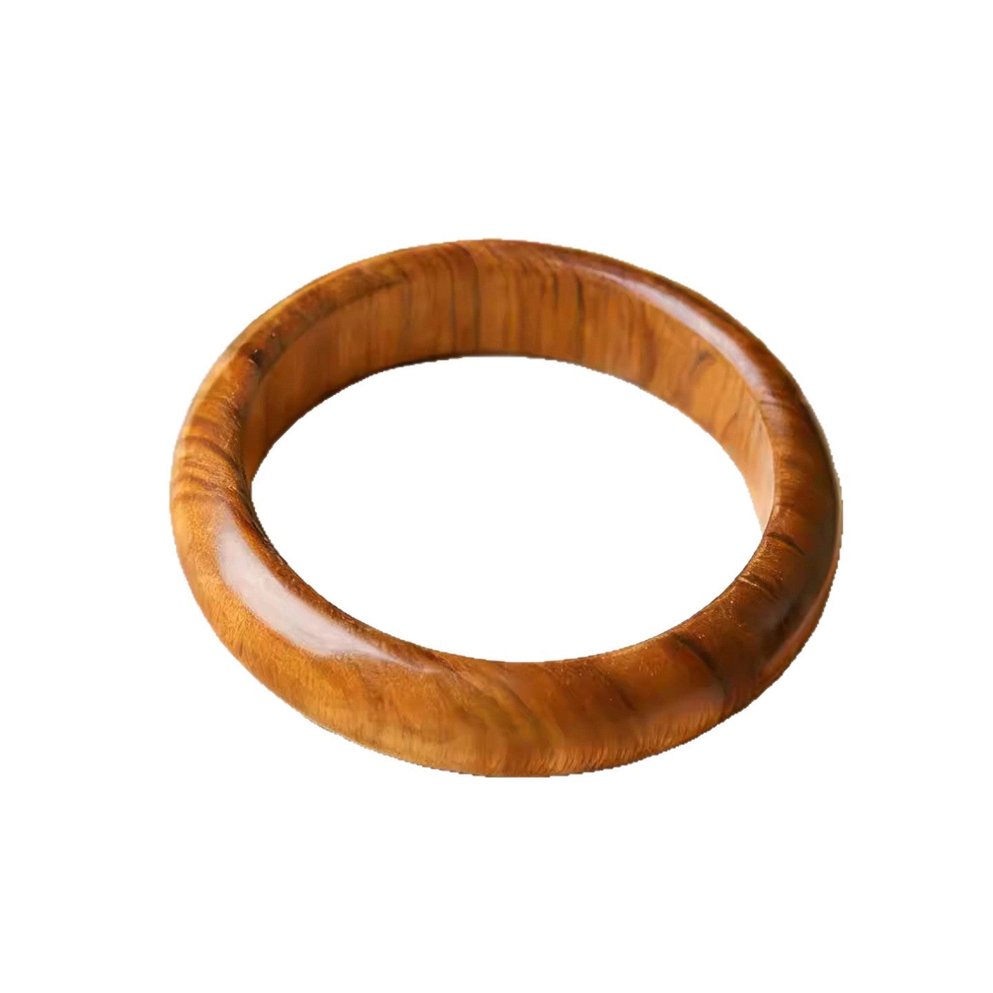 Natural Peachwood Highest-ranking Imperial Concubine Beauty Plain Bracelet
