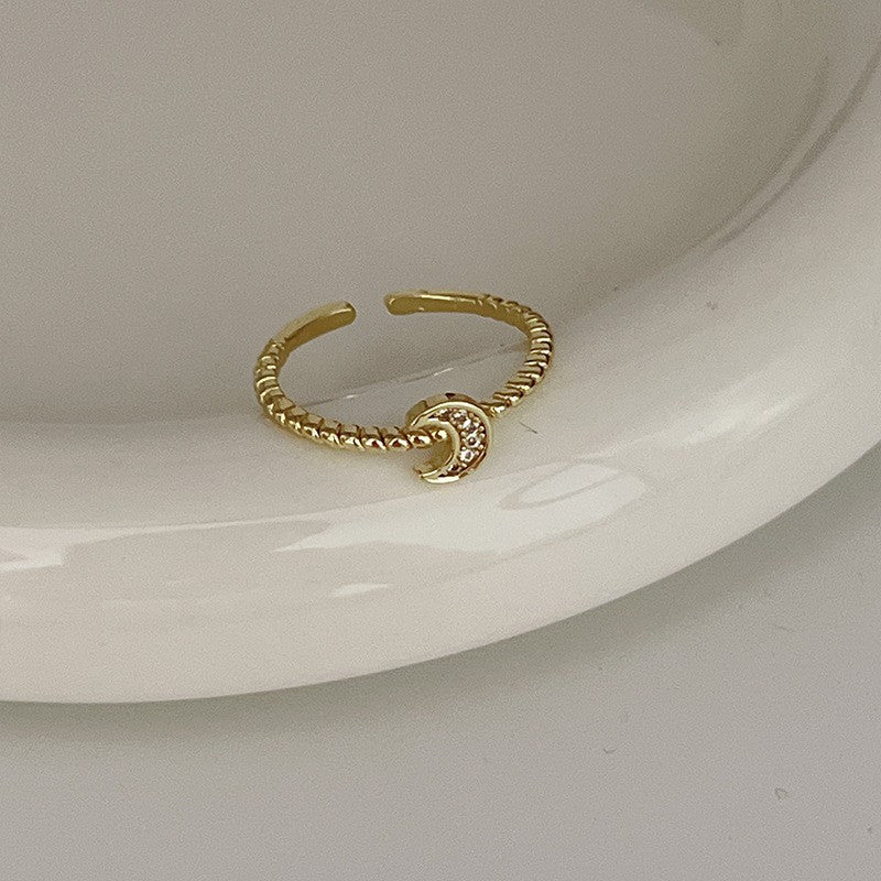 Female High Sense Graceful Fashionable Index Finger Rings