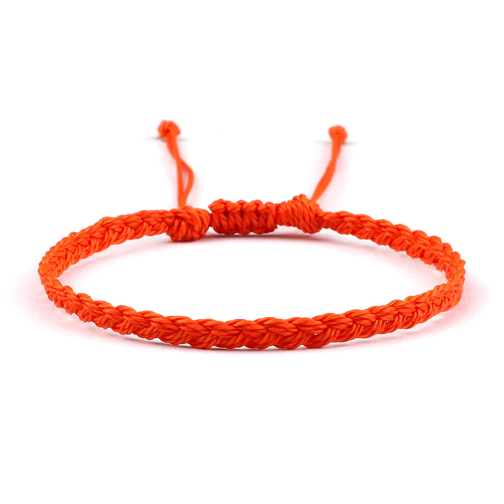 Creative Twist Weave Taiwanese Wax Handmade Hand Unisex Twin Bracelet