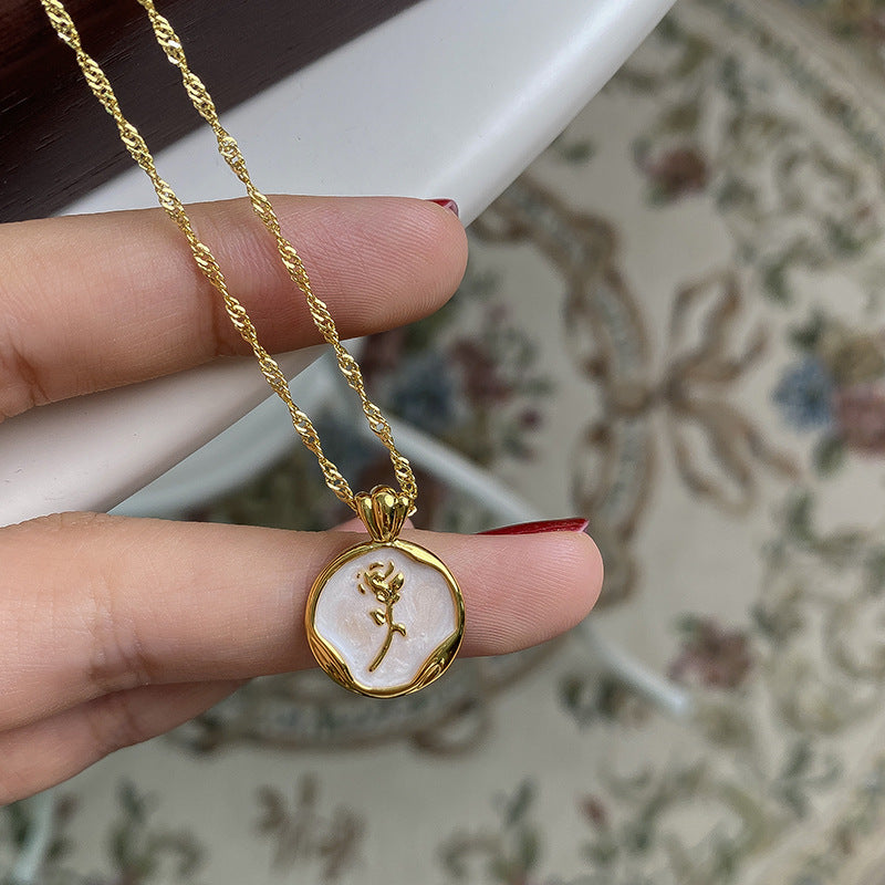 Women's Court Style Light Luxury Minority Design Necklaces