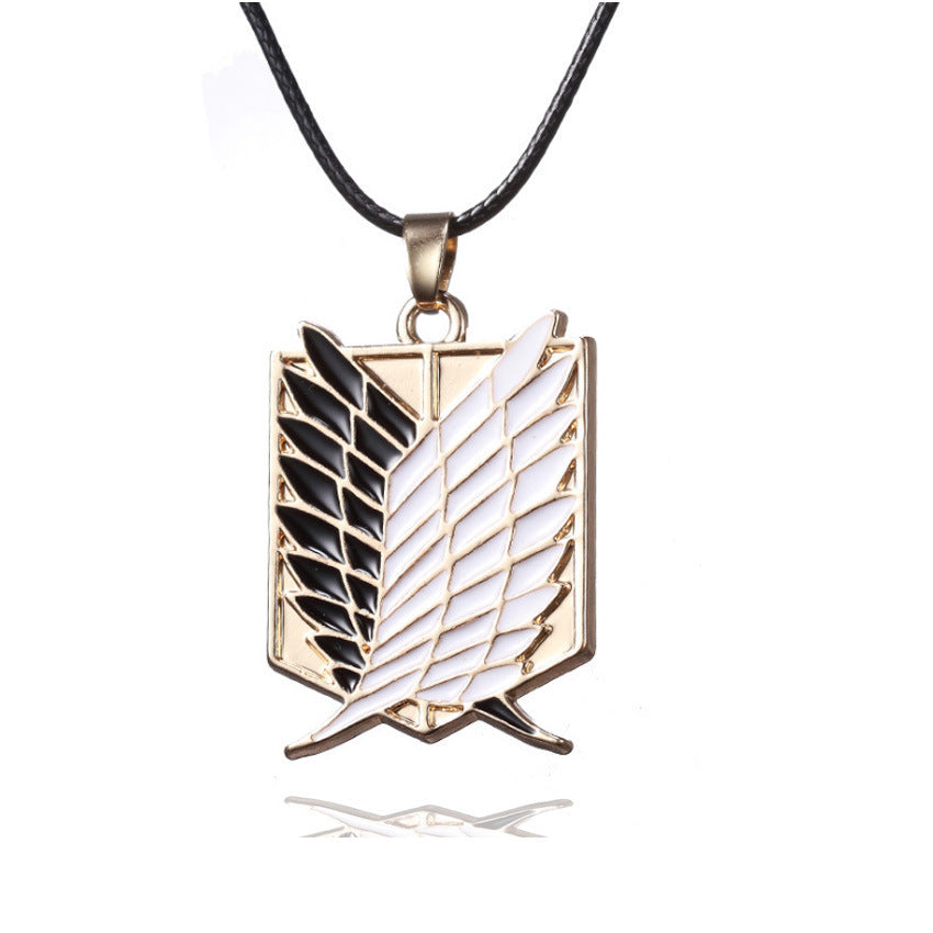 The Change Of Hot Blood Derivative Wings Sword Law One-horned Necklace