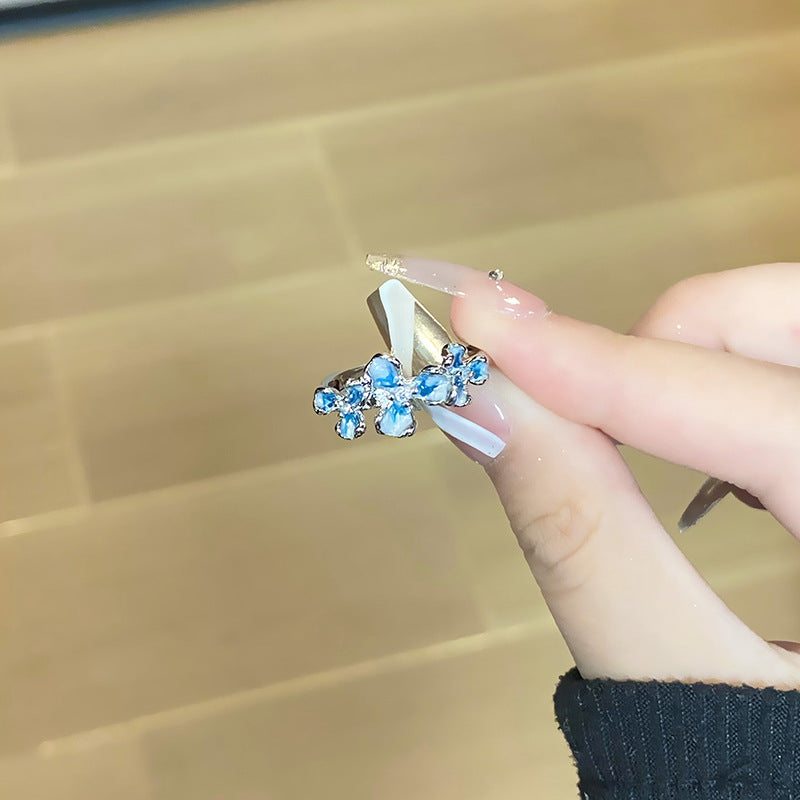 Women's Adjustable Simple Niche Design Minimalist Index Ring