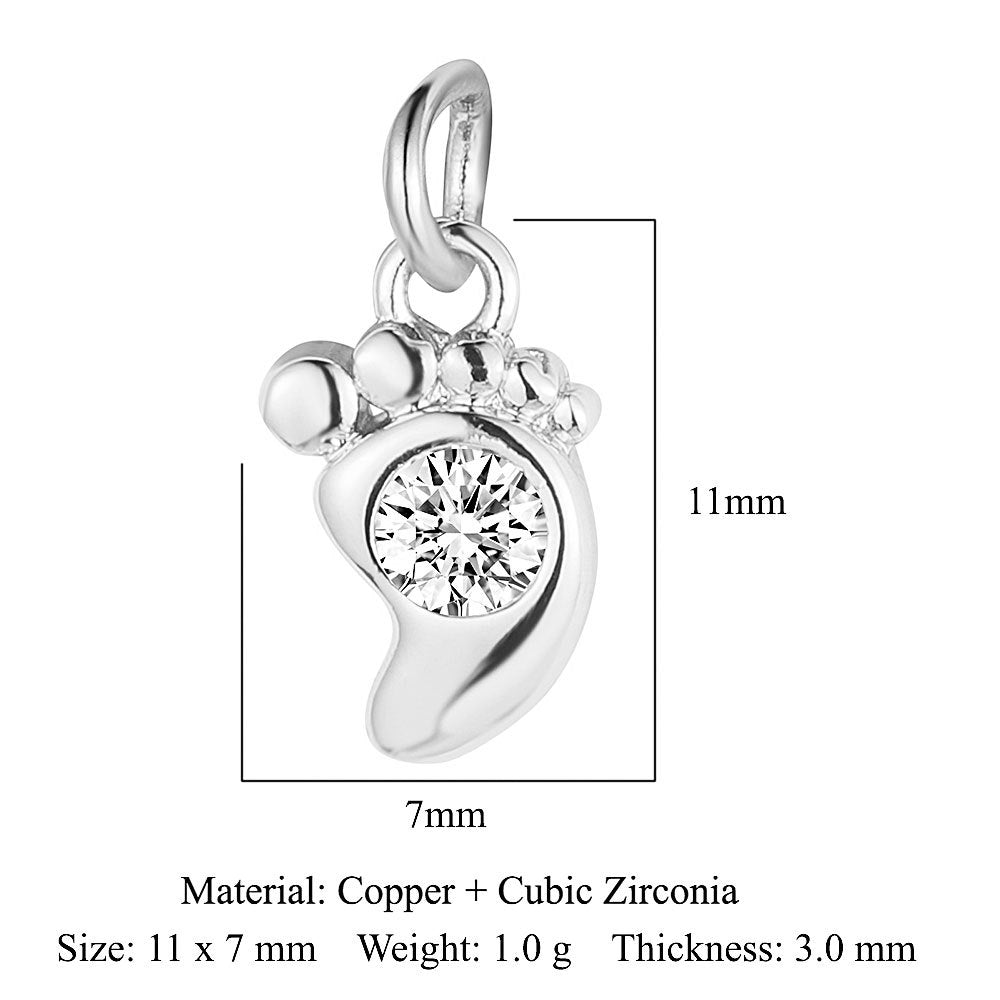 Elephant Eyes Copper Zircon Ornament Accessories Star Moon Pendants