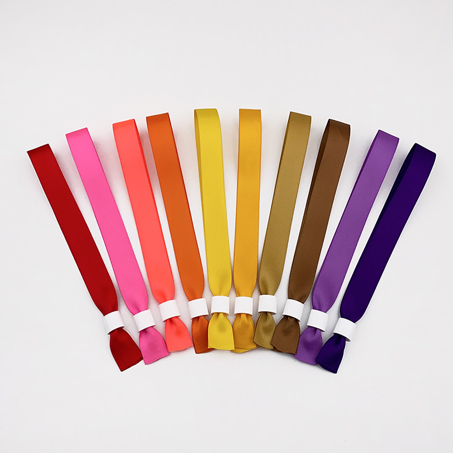 Solid Color Ribbon Hand Urgent Wristband Bracelets