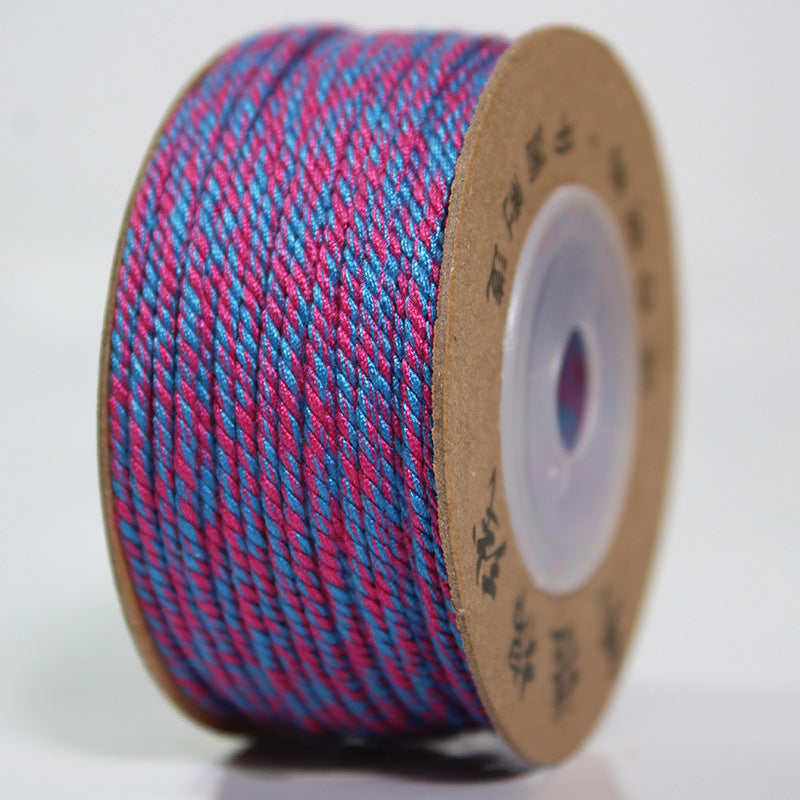 Cotton Threads Tibetan Hand Rub Rope Passion Fruit Jewelry Accessories