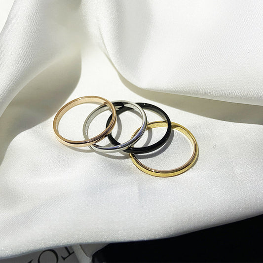 Female Wide Spherical Simple Couple Index Rings