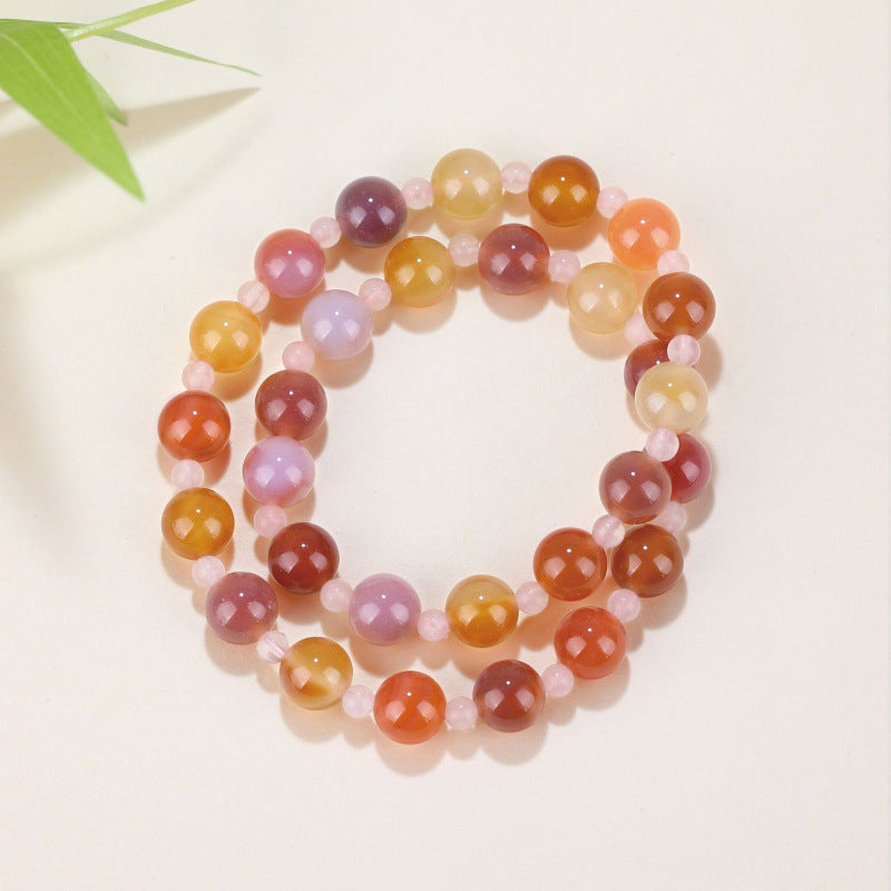 Women's & Men's Beaded For To Relieve Anxiety Natural Crystal Lucky Bracelet