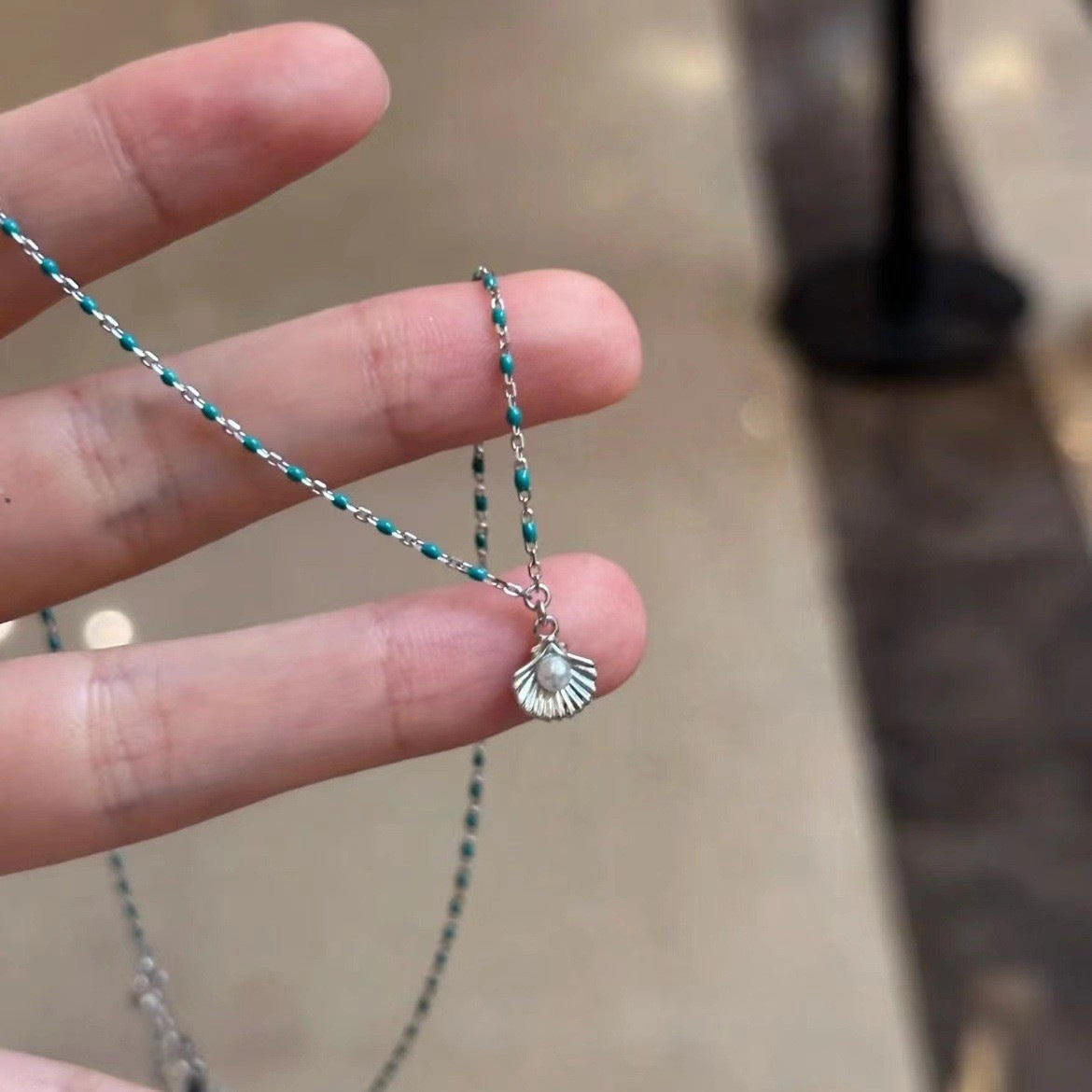 Women's Chinese Style Imitation Pink Tourmaline Small Chic For Special Interest Necklaces
