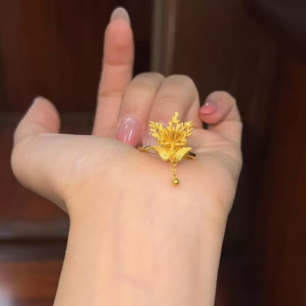 Phoenix Female Niche Temperament Affordable Luxury Ring