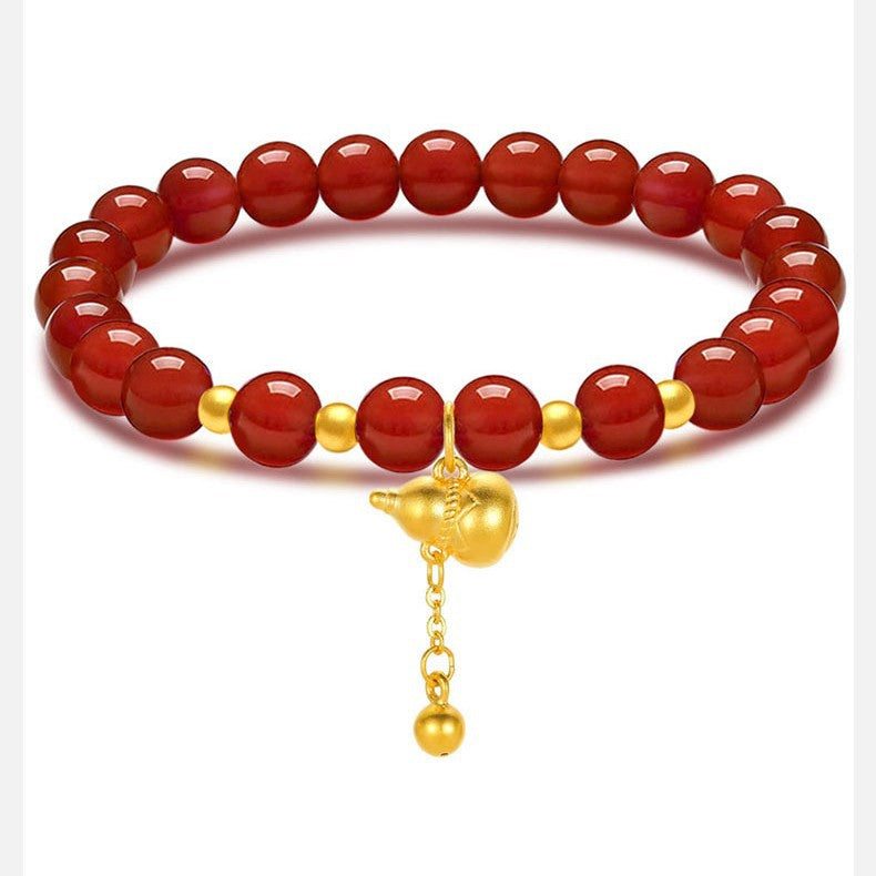Women's Lucky Imitation Strawberry National Fashion Ethnic Bracelet