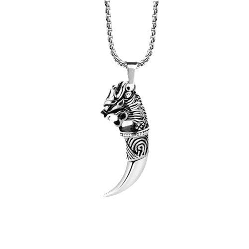 Men's Personality Wolf Tooth Accessories Advanced Design Necklaces