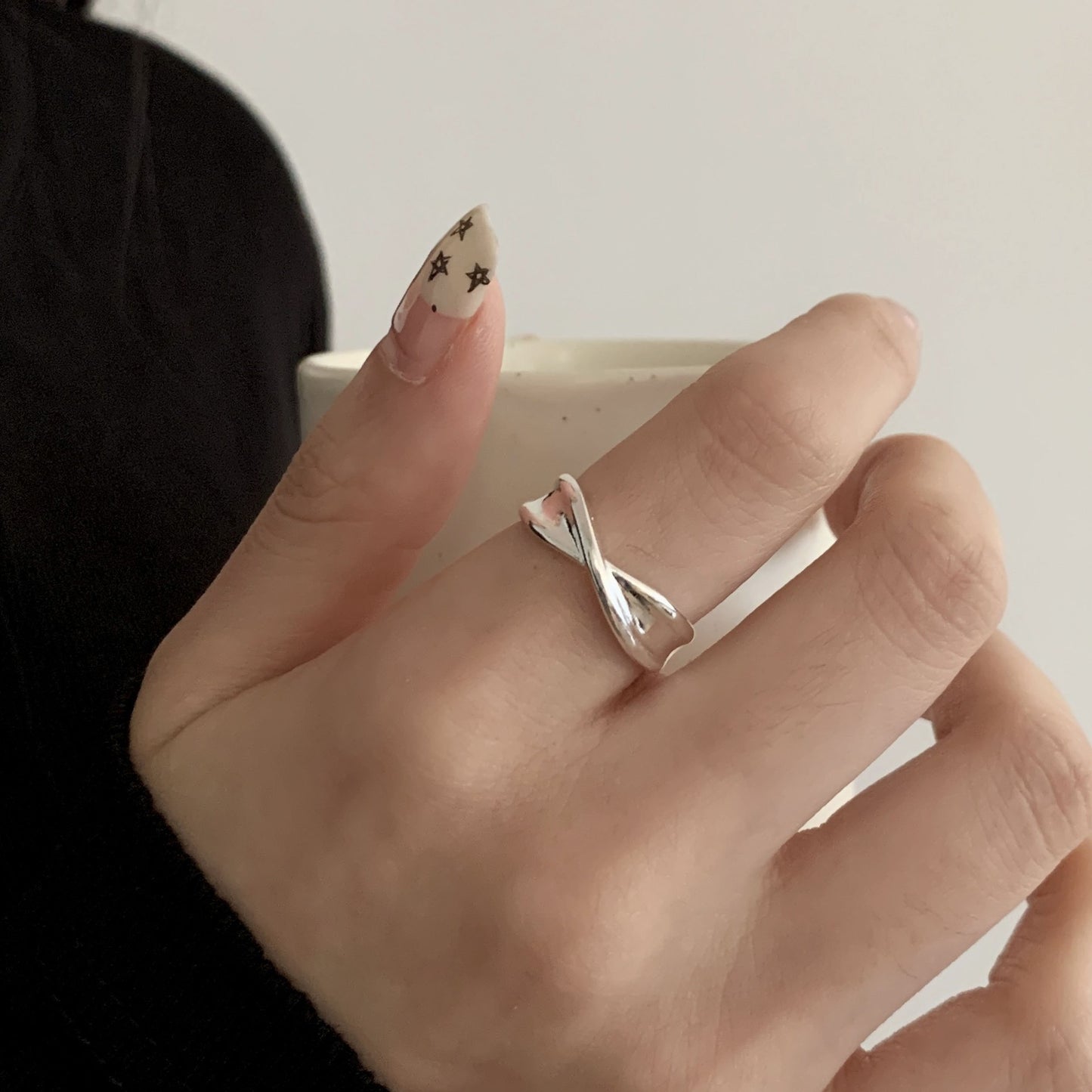 Women's Affordable Luxury Fashion Exquisite Elegant Open Rings
