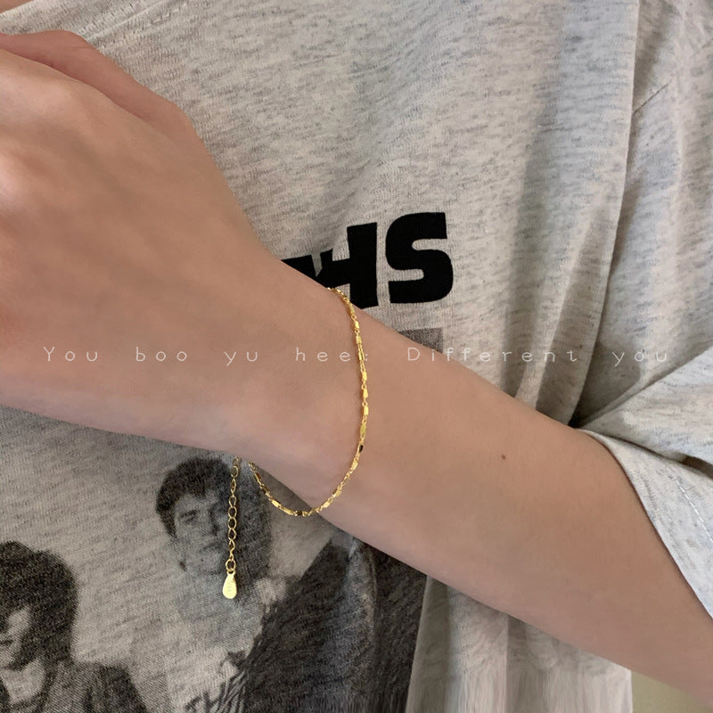 Simple Small Square Female Niche Design Girlfriends Fashion Bracelet