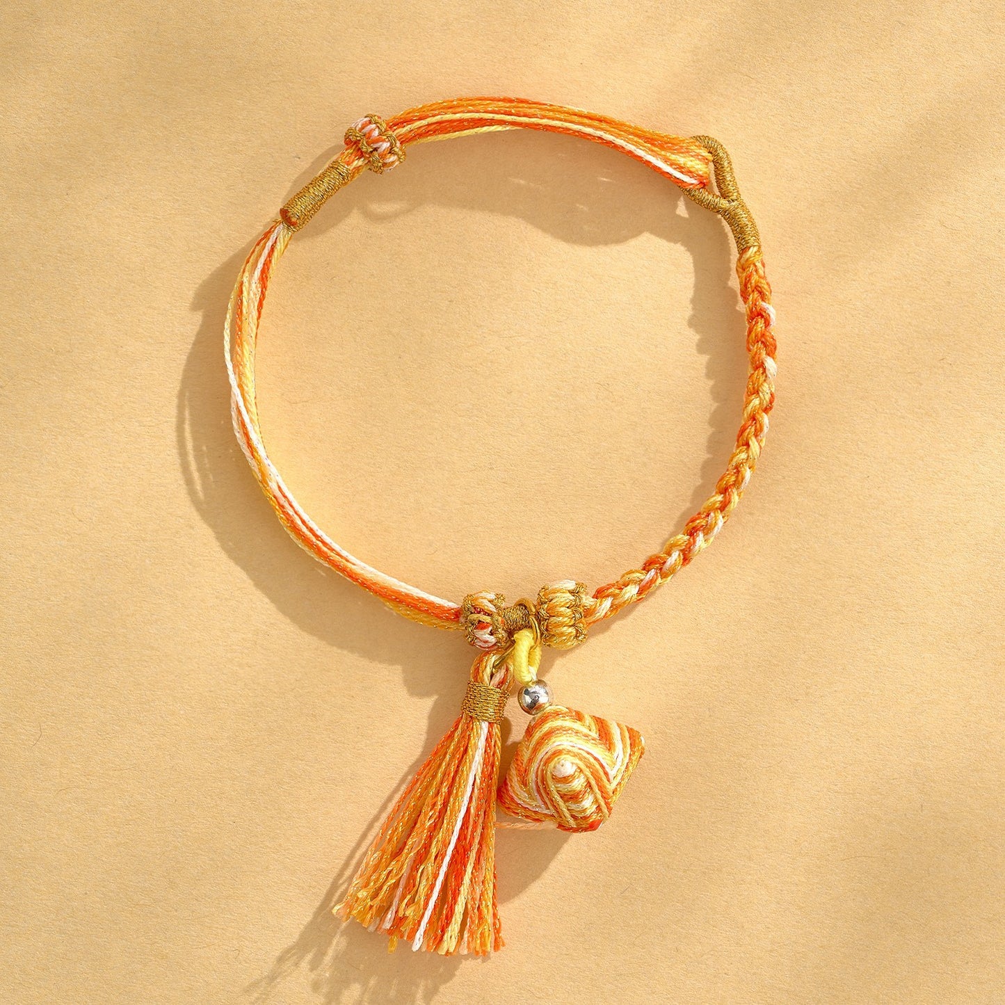 Dragon Boat Festival Colorful Rope Small Red Hand-woven Tiger Head Bracelet