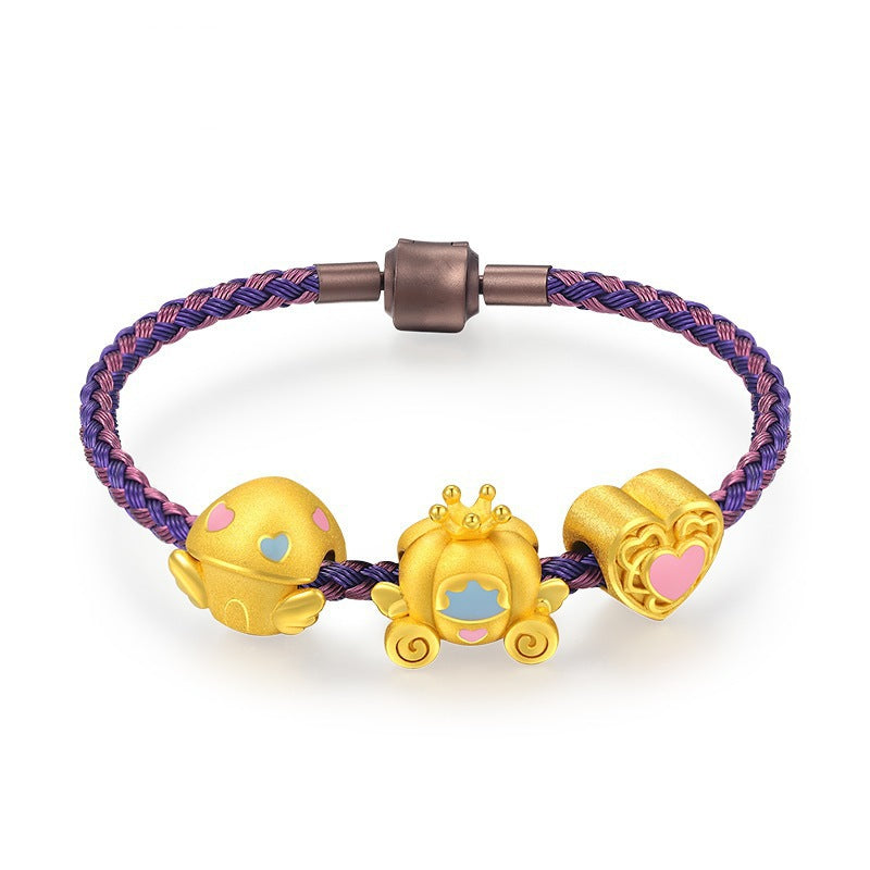 Lucky Beads Laos Sandy Gold Right Bracelet
