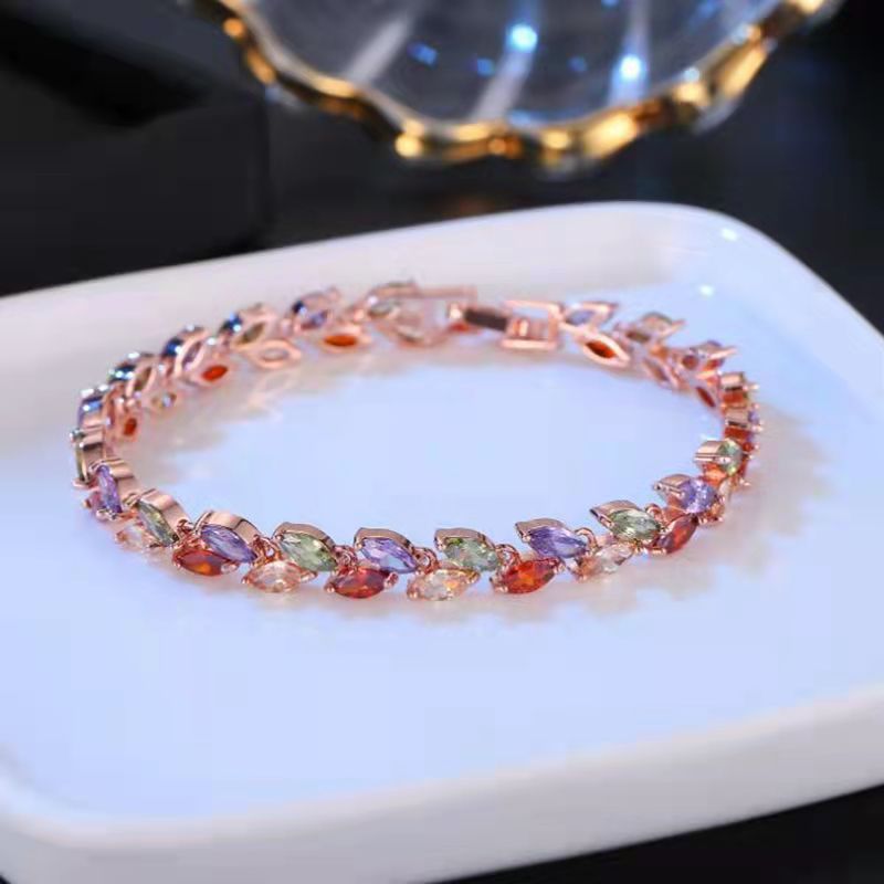 Women's Style Personalized Color Crystal Fashion Jewelry Bracelets