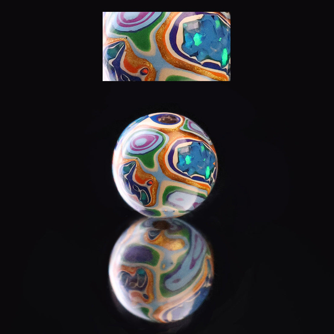 Paint Beads Opal Loose Wooden Beaded Rosewood Embryo Single Bracelets
