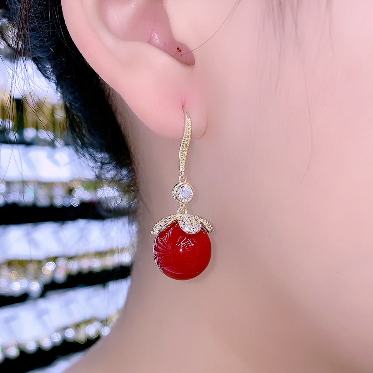 Trendy Niche Design Light Luxury High-grade Earrings