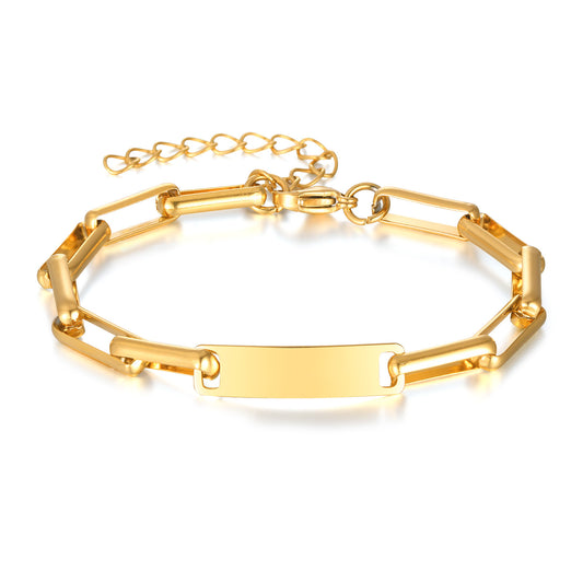 Steel Gold Fashion Personality Metal Jewelry Bracelets