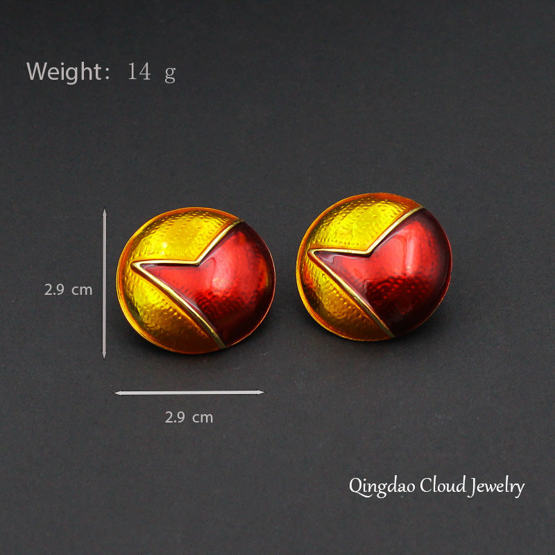 Antique Style Fairy Niche Design High Class Elegant Earrings