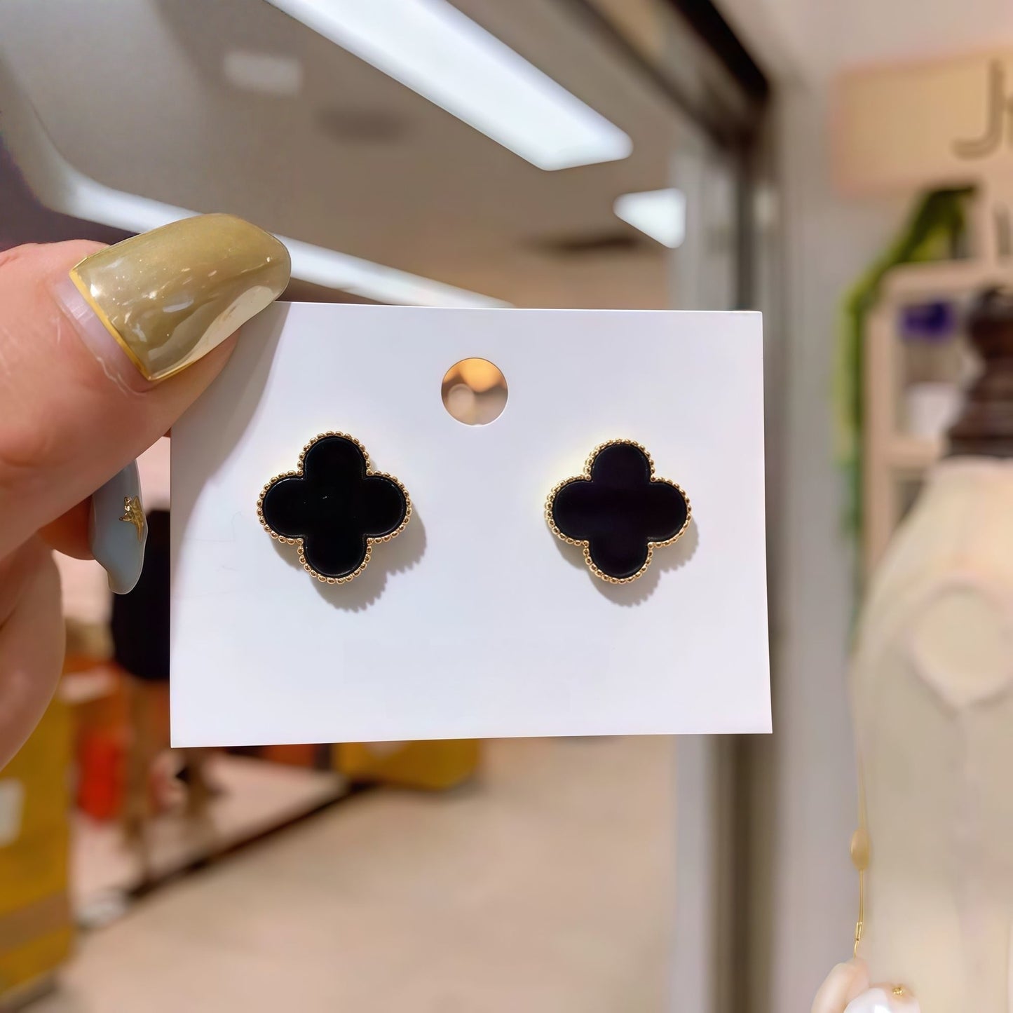 Women's Zircon Tassel Light Luxury High Sense Stud Earrings