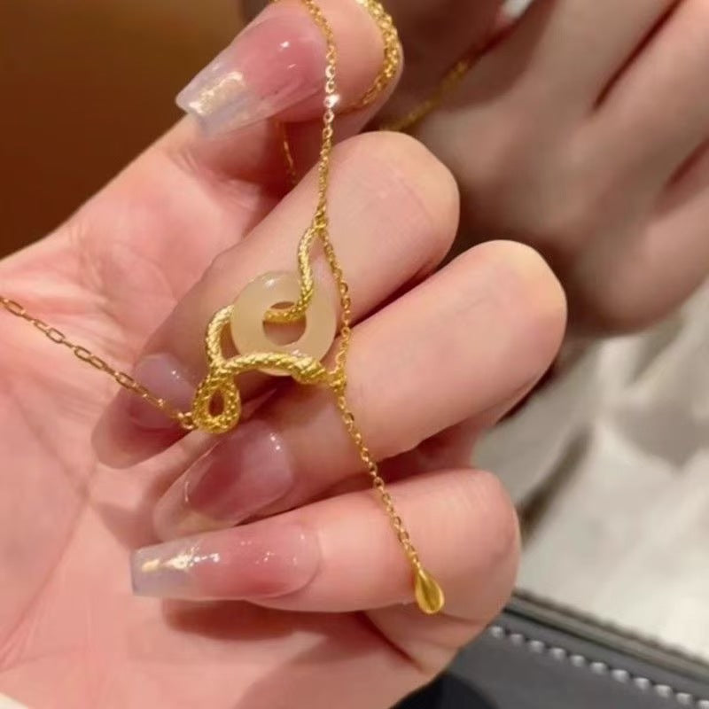 Women's Snakes Retro Creative Hipster Couple Niche Design Rings
