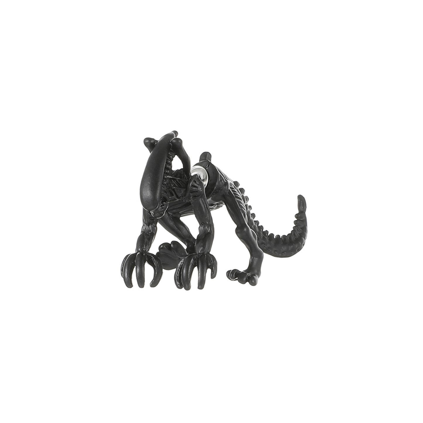 Leopard Cat Dinosaur Bone Alloy Piercing Earrings