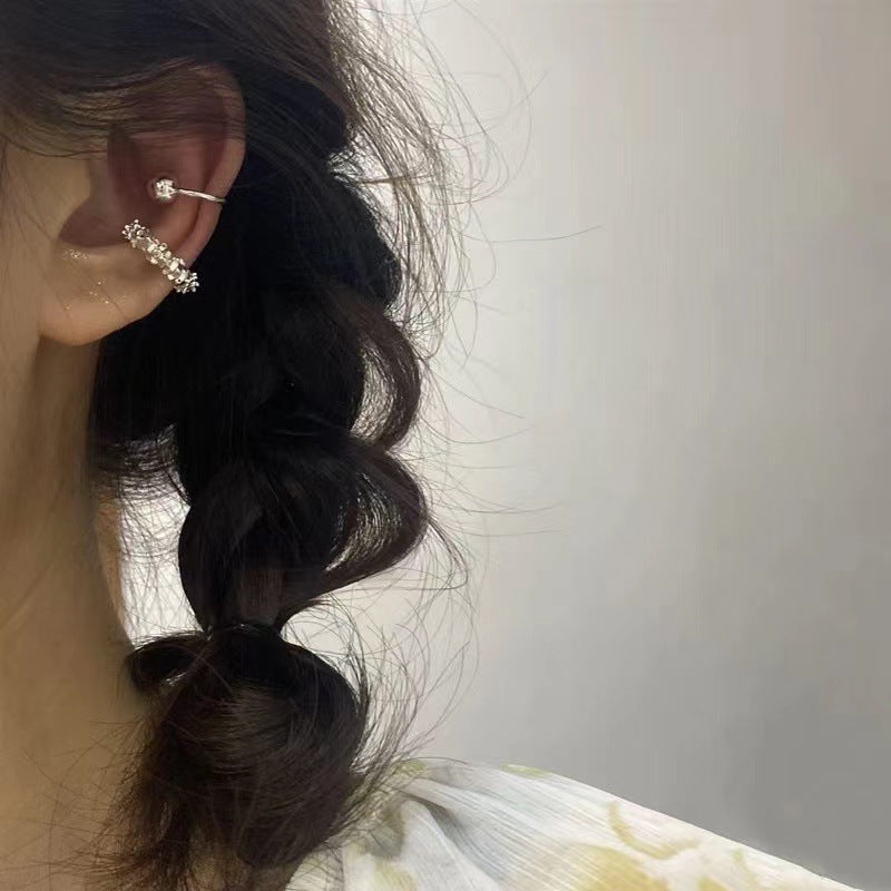 Clip Special Design Sense Graceful Niche Earrings