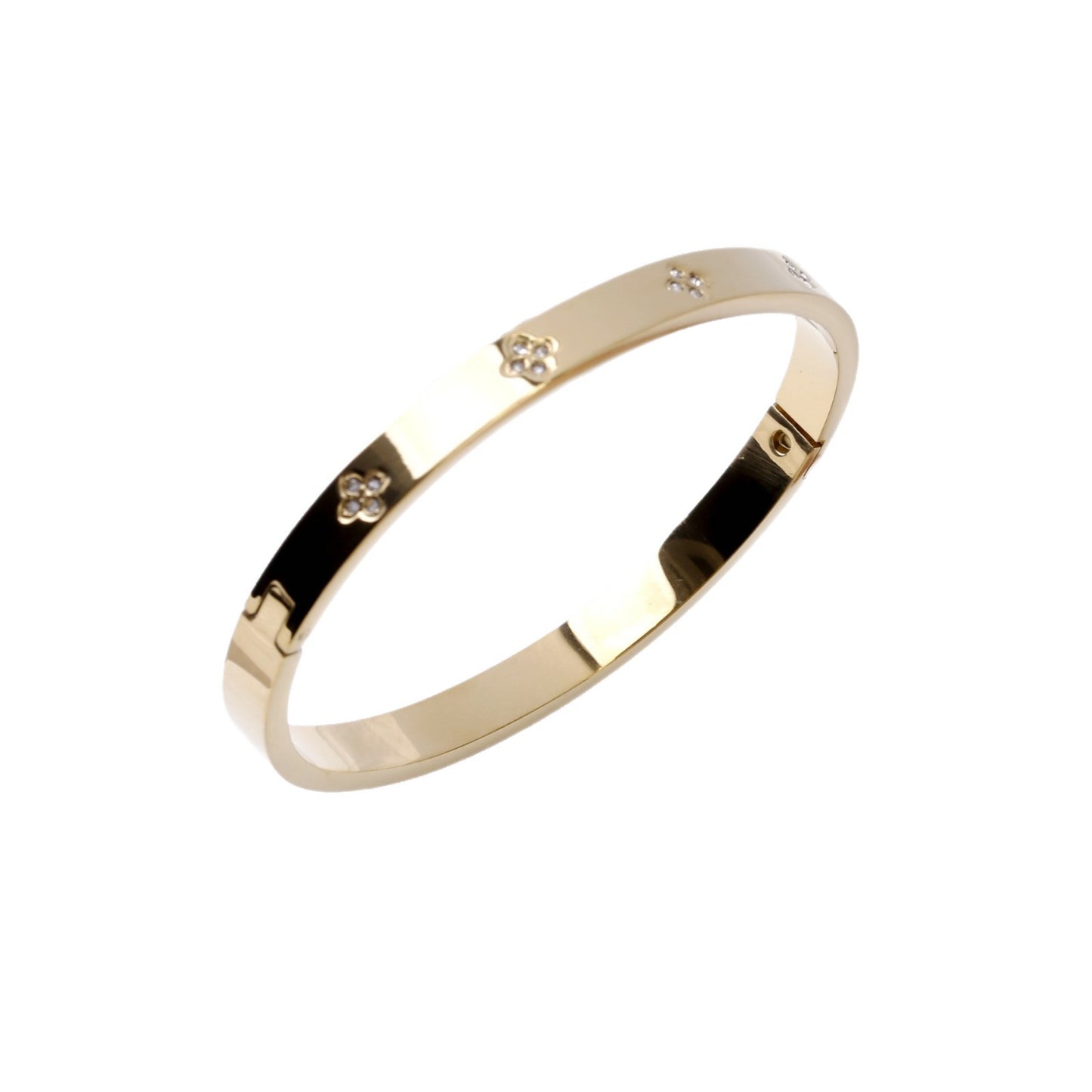 Waterproof Titanium Steel Starry Gold-plated Versatile Bracelet
