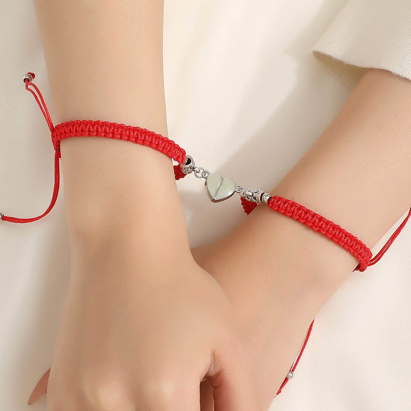 Couple Style Niche Key Woven Hand Bracelets