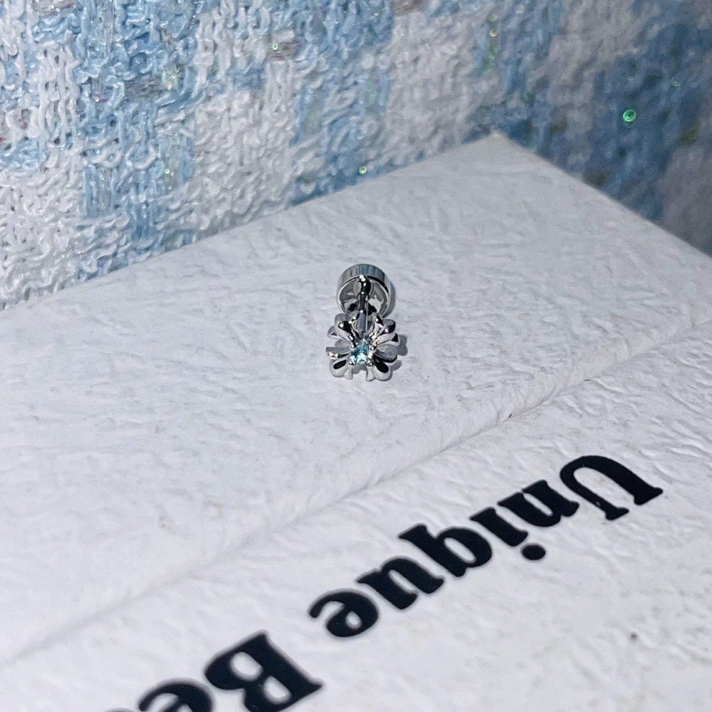 Small Ear Titanium Steel Screw Bone Compact Earrings