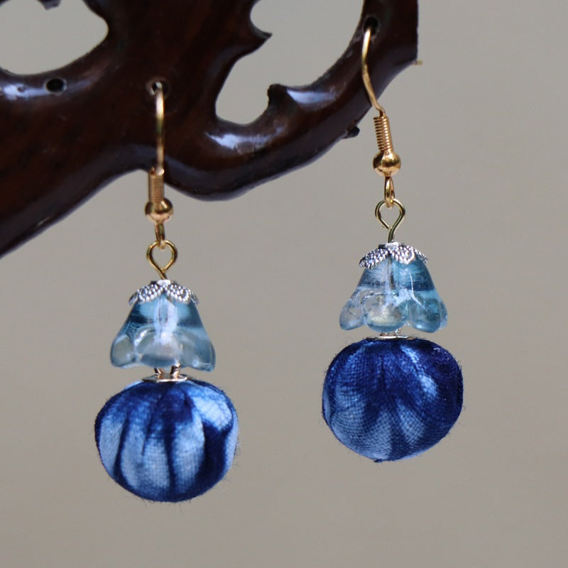 Style Chinese Traditional Cheongsam Vintage Senior Earrings