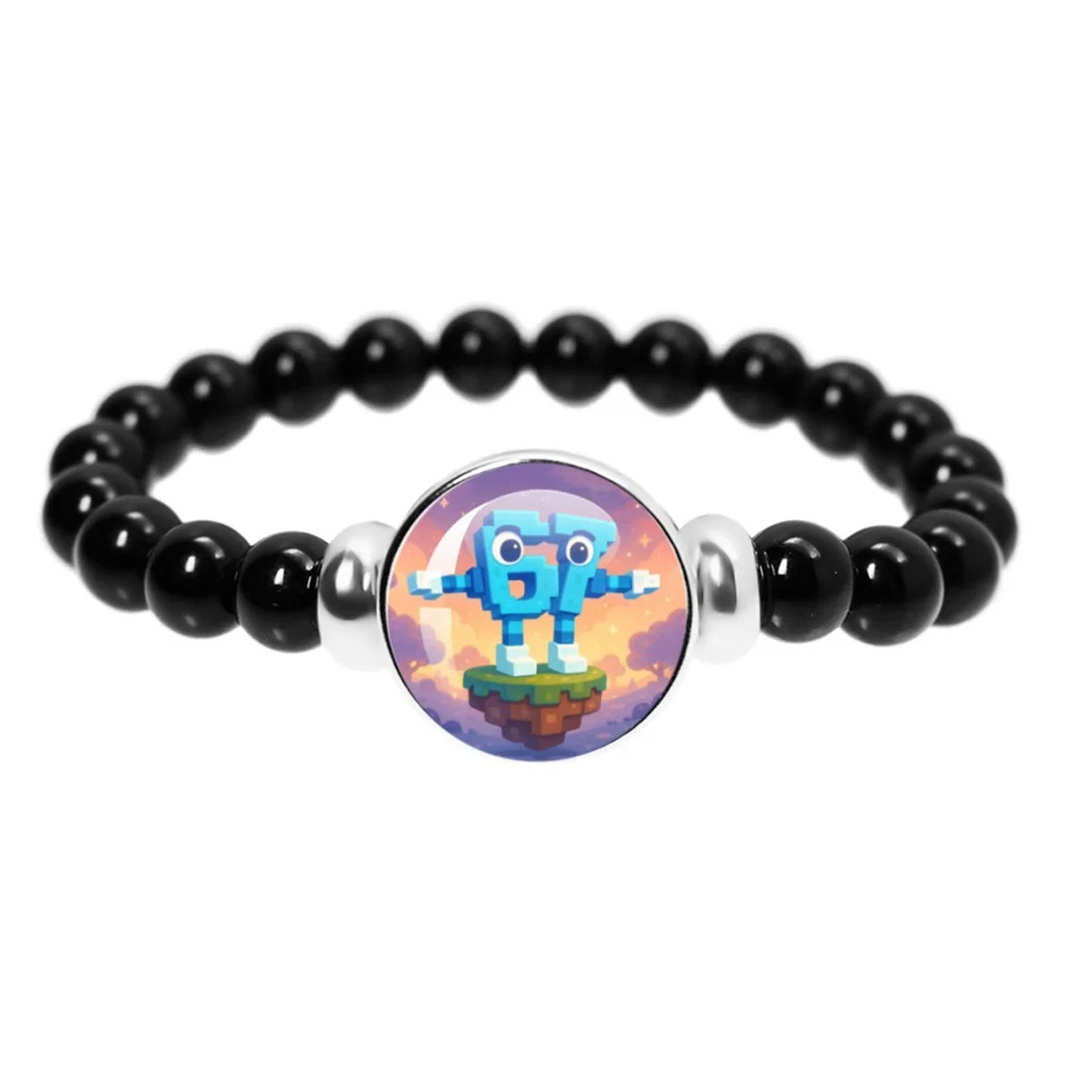 Trendy Graceful Glamorous Attractive Glass Beaded Bracelet
