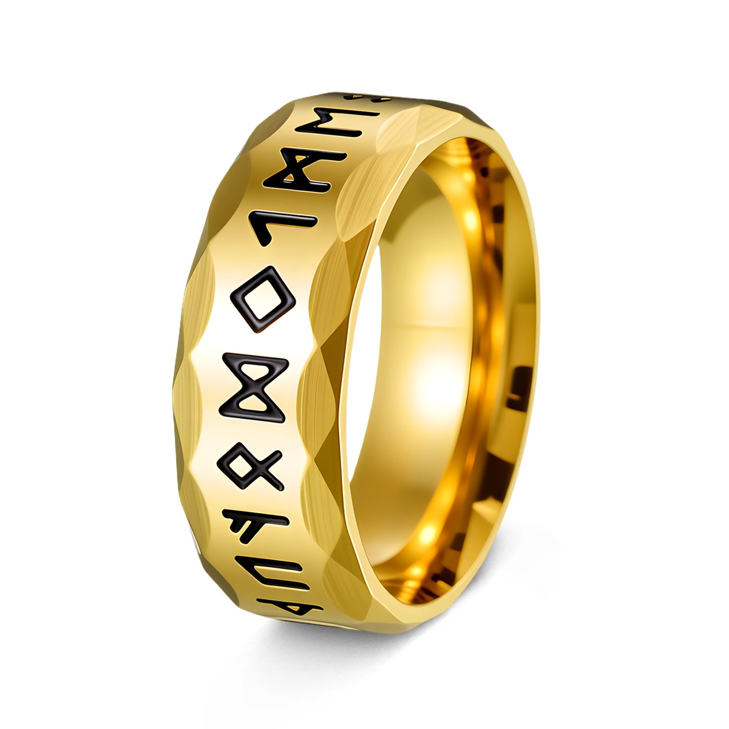 Men's Retro Multiple Pattern Daily Wear Stainless Rings