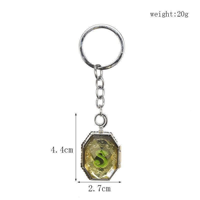 Television Magic Academy Chateau Death Creative Flying Bird Necklace