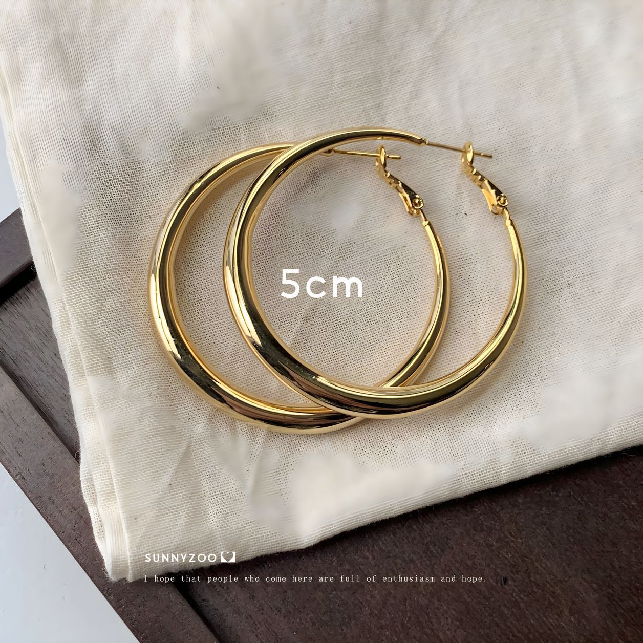 Women's Ear Square Round Face Light Luxury Rings